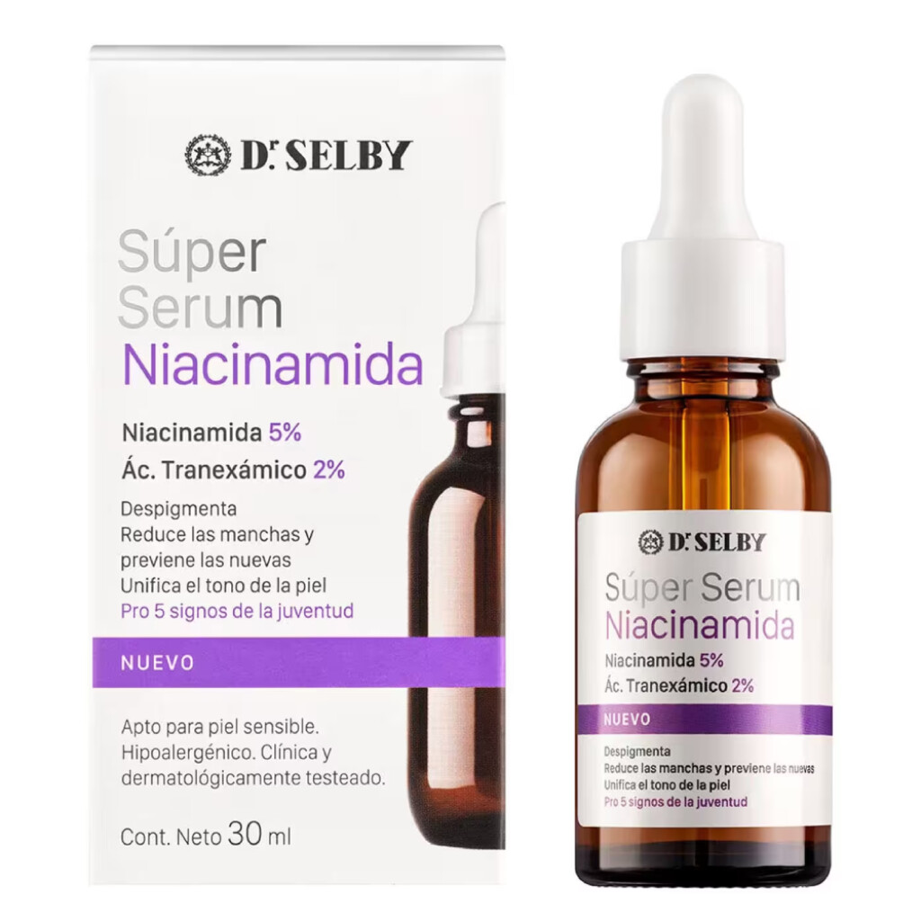 Súper Sérum Dr. Selby con niacinamida